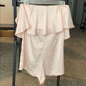 SOLARIS Style pink romper